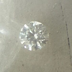 Round Cut Loose Gemstone - Clear Sparkle